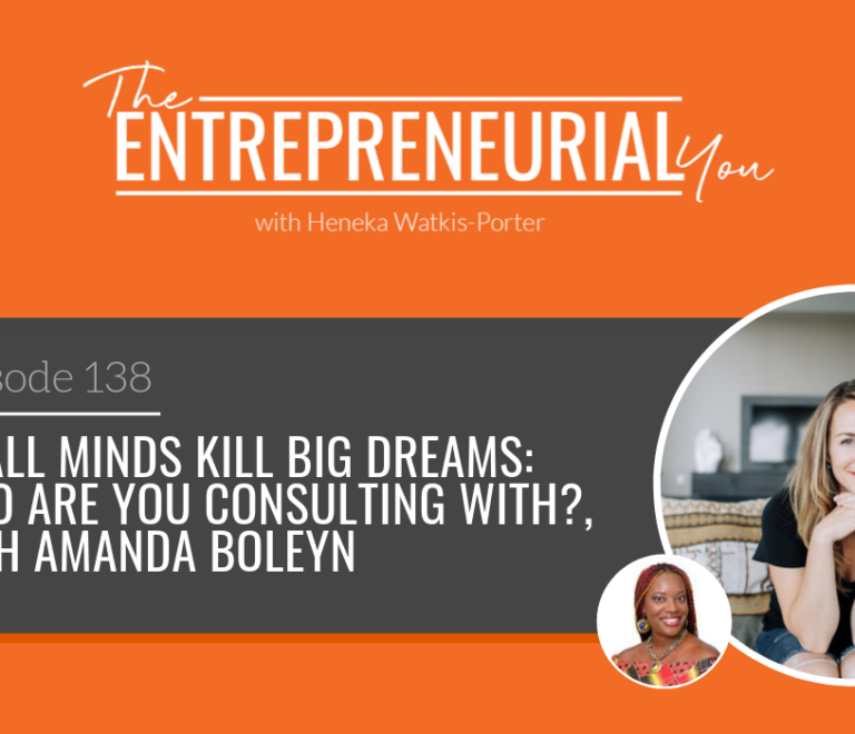 Amanda Boleyn on the entrepreneurial you