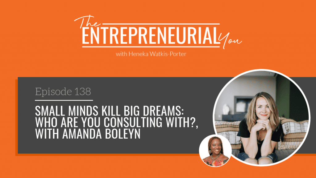 Amanda Boleyn on the entrepreneurial you