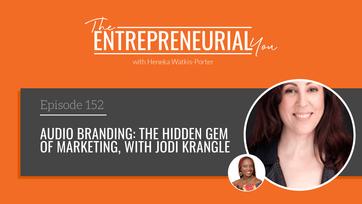 Jodi Krangle on The Entrepreneurial You podcast