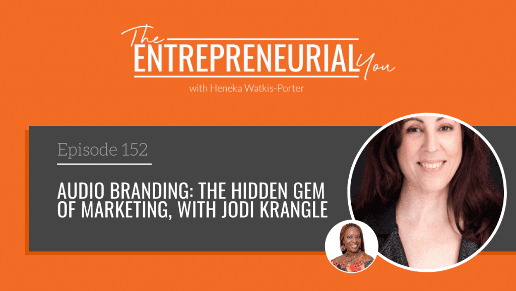 Jodi Krangle on The Entrepreneurial You podcast