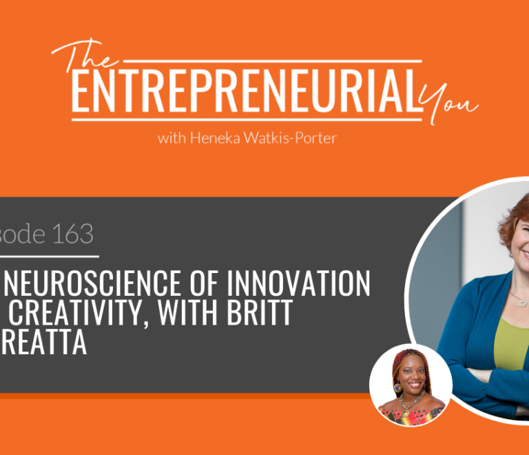 Dr Britt Andreatta on The Entrepreneurial You Podcast