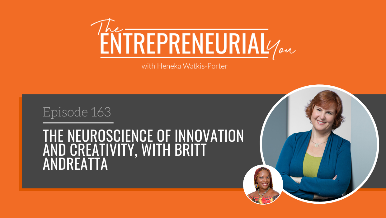 Read more about the article The Neuroscience of Innovation and Creativity, with Dr Britt Andreatta