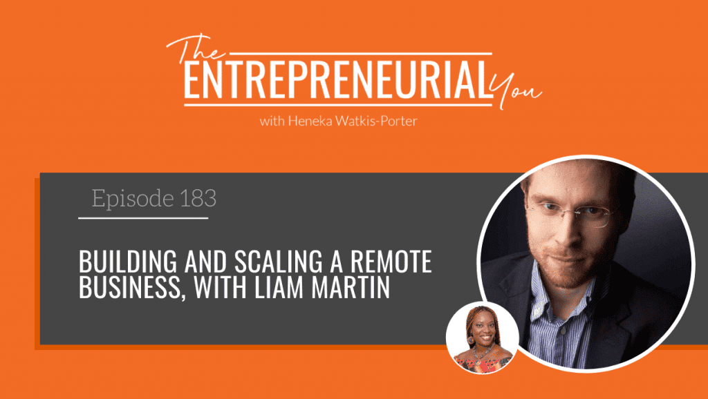 Liam Martin on The Entrepreneurial You Podcast