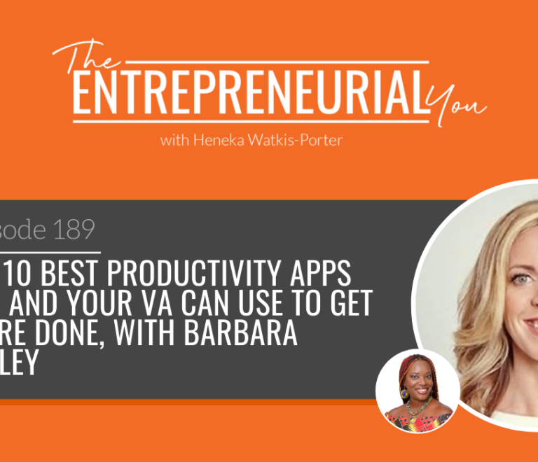 Barbara Turley on The Entrepreneurial You Podcast