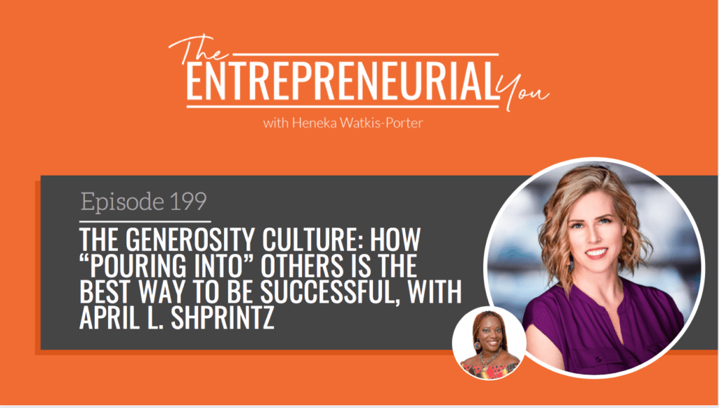 April Shprintz on The Entrepreneurial You Podcast