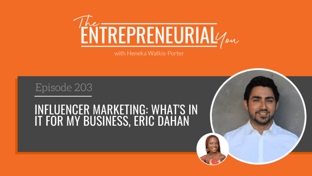 Eric Dahan on The Entrepreneurial You Podcast
