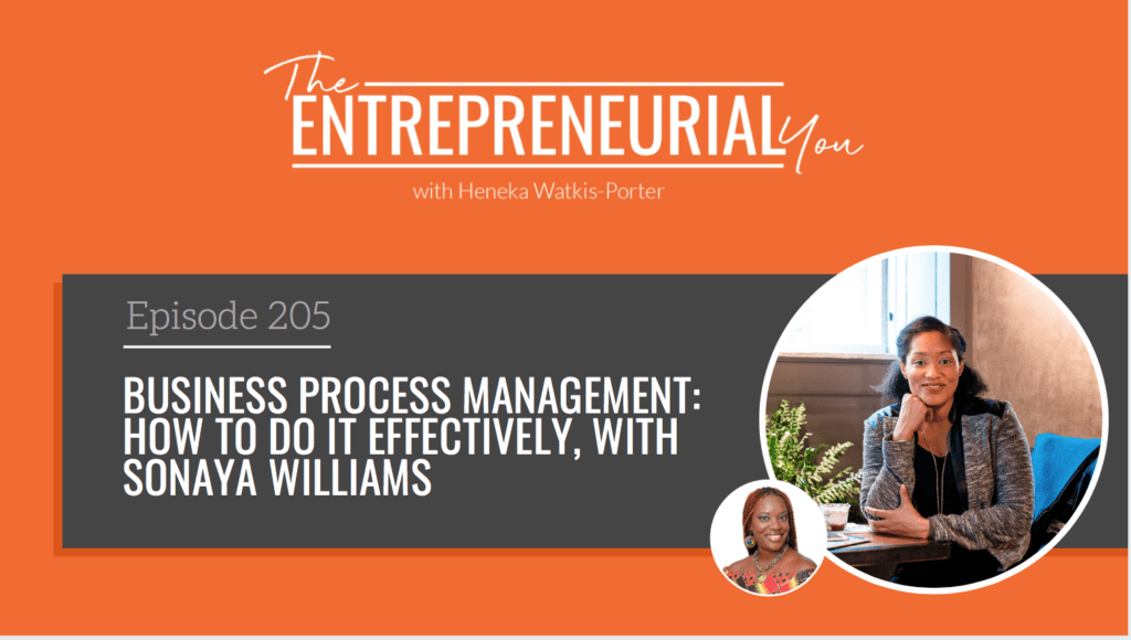 Sonaya Williams on The Entrepreneurial You Podcast