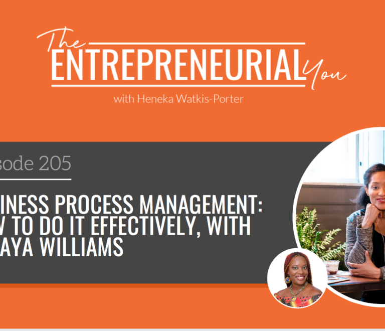 Sonaya Williams on The Entrepreneurial You Podcast