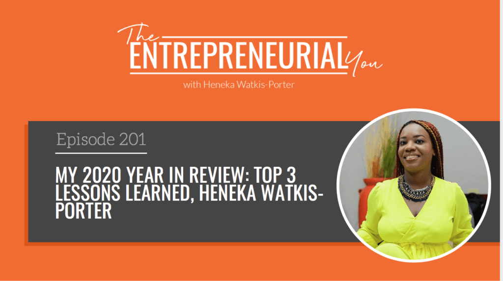 The Entrepreneurial You with Heneka Watkis-Porter