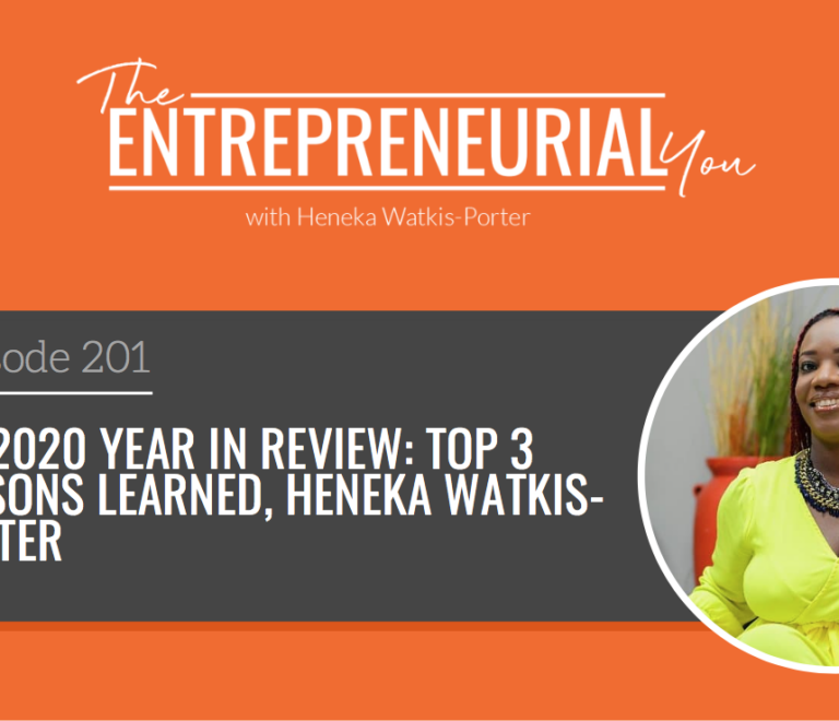 The Entrepreneurial You with Heneka Watkis-Porter
