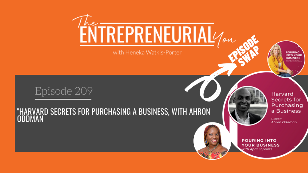 Ahron Oddman on The Entrepreneurial You