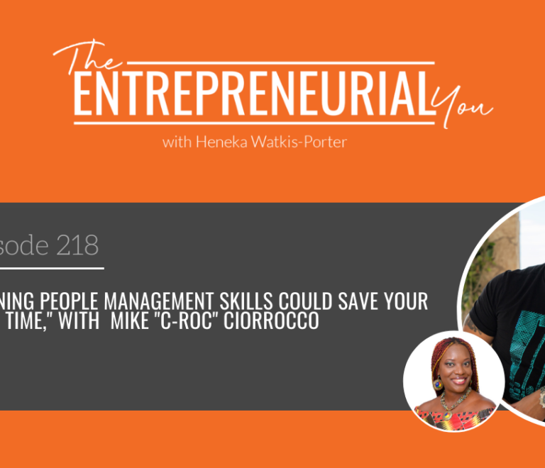 Mike Ciorrocco on The Entrepreneurial You Podcast