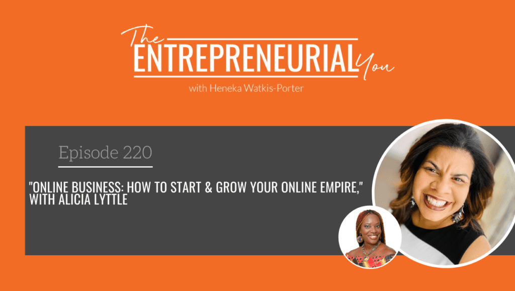 Alicia Lyttle on The Entrepreneurial You Podcast
