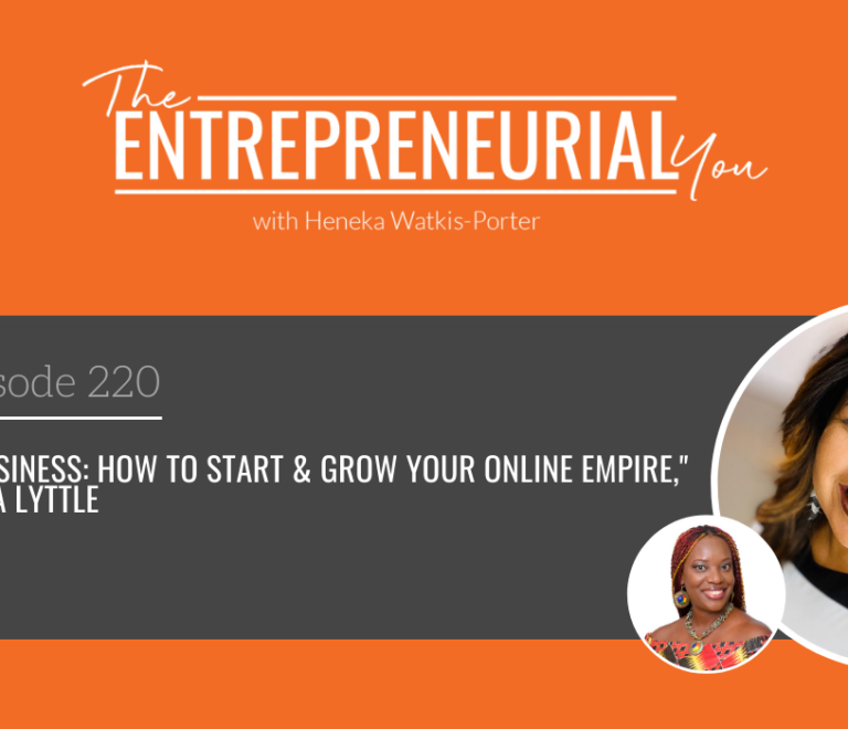 Alicia Lyttle on The Entrepreneurial You Podcast