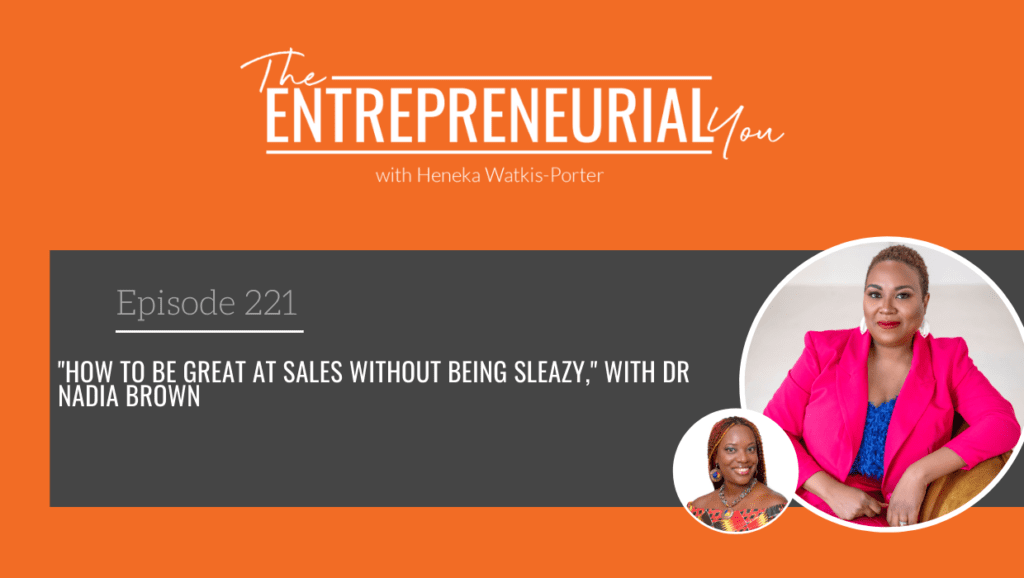 Dr Nadia Brown on The Entrepreneurial You Podcast