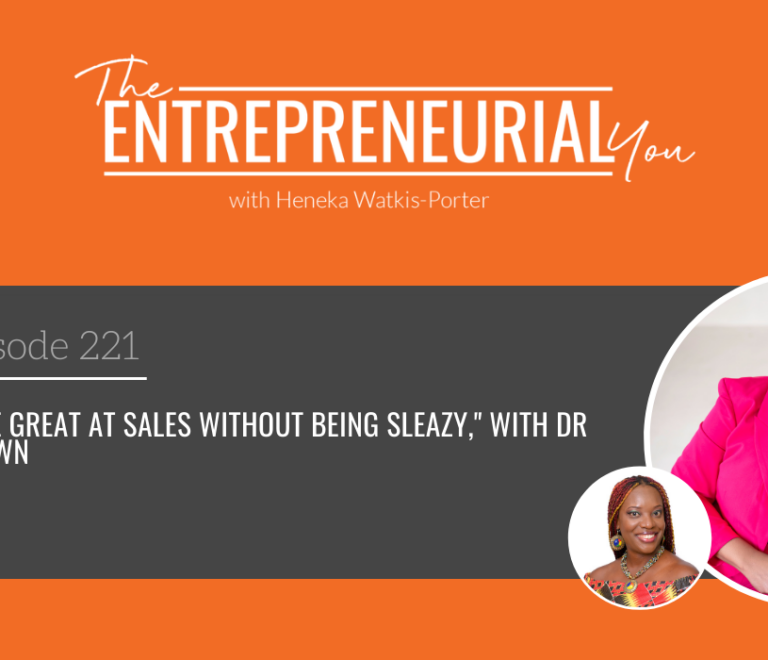 Dr Nadia Brown on The Entrepreneurial You Podcast