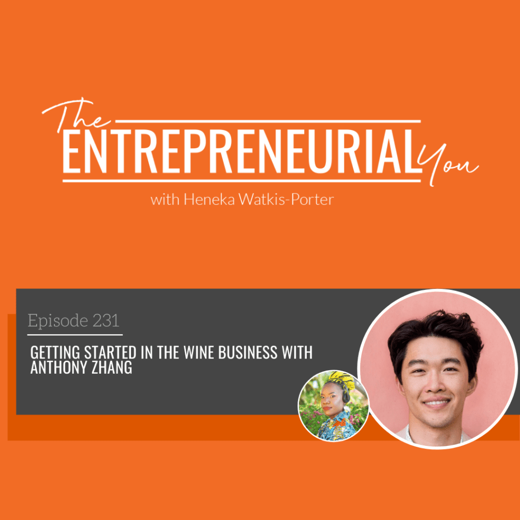 Anthony Zhang on The Entrepreneurial You Podcast