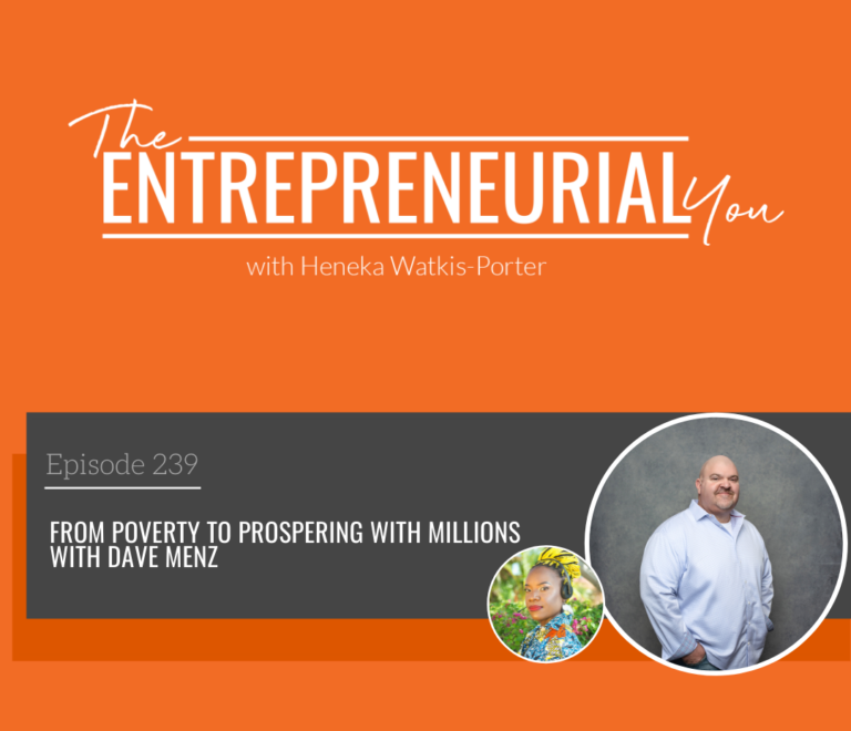 Dave Menz on The Entrepreneurial You Podcast