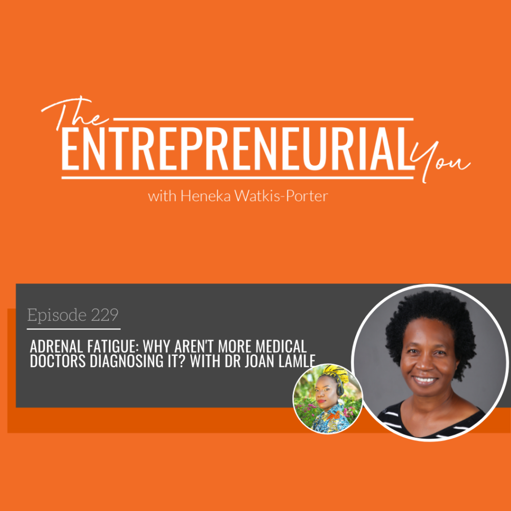 Dr Joan Lamle on The Entrepreneurial You Podcast