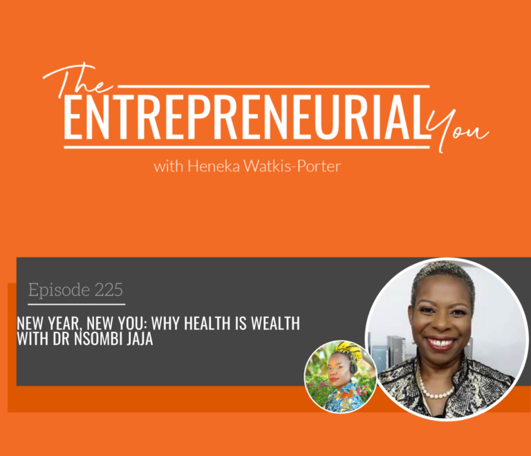 Dr Nsombi Jaja on The Entrepreneurial You Podcast