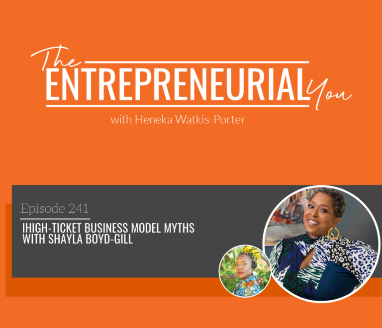 Shayla Boyd-Gill on The Entrepreneurial You Podcast