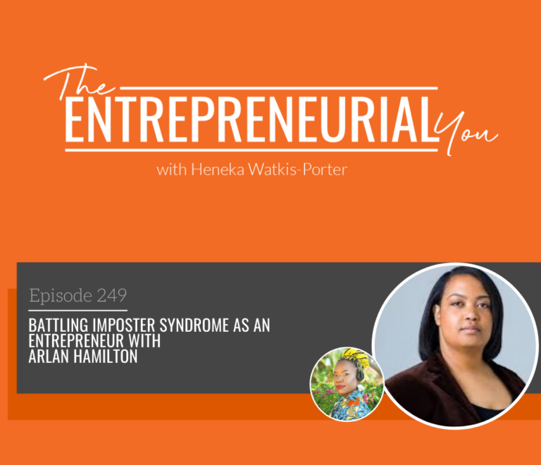 Arlan Hamilton on The Entrepreneurial You Podcast
