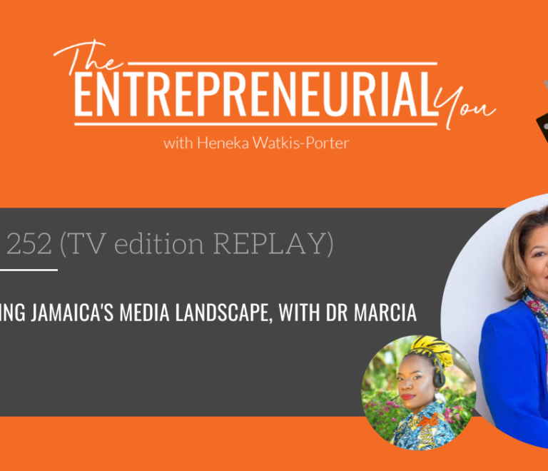 Dr Marcia Forbes on The Entrepreneurial You Podcast