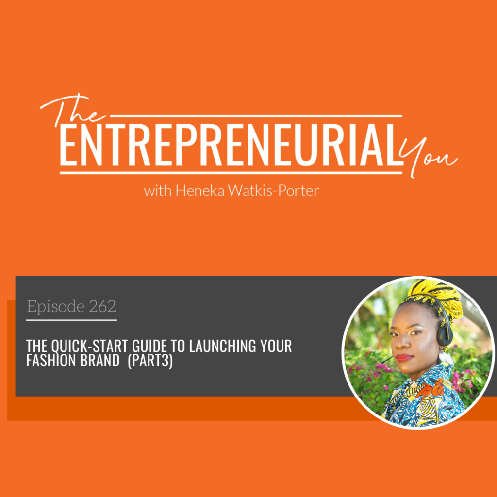 Heneka Watkis-Porter on The Entrepreneurial You Podcast