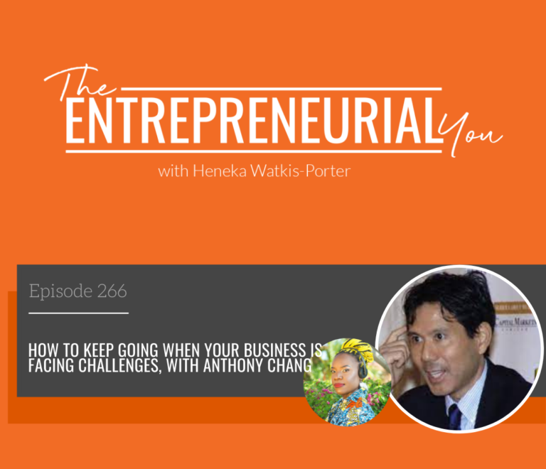 Anthony Chang on The Entrepreneurial You Podcast
