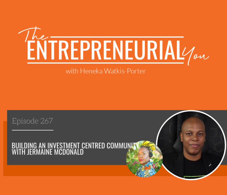 Jermaine McDonad on The Entrepreneurial You Podcast