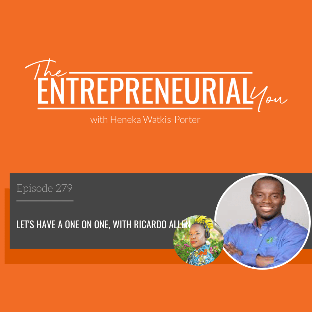 Ricardo Allen on The Entrepreneurial You Podcast