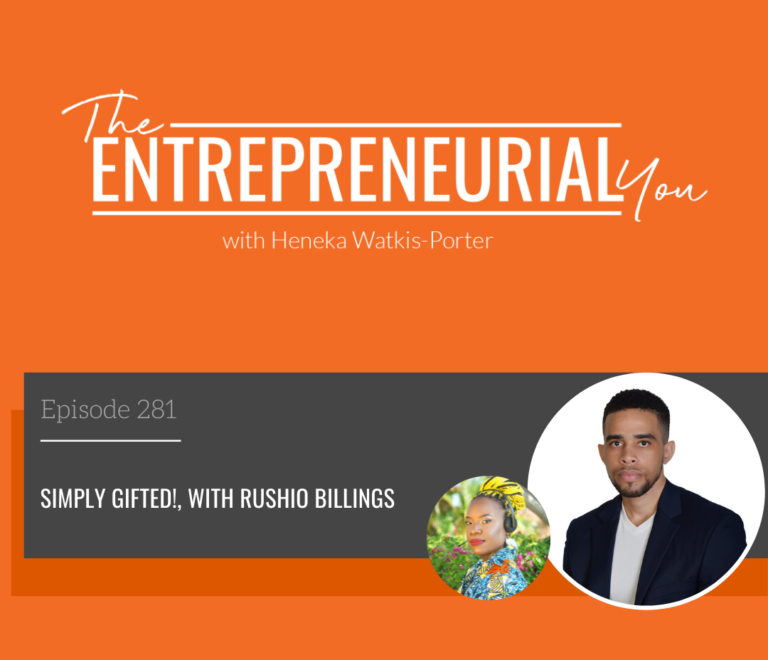 Rushio Billings on The Entrepreneurial You Podcast