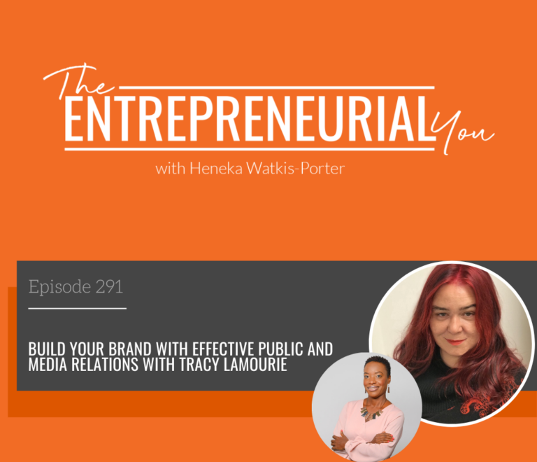 Tracy Lamourie on The Entrepreneurial You Podcast