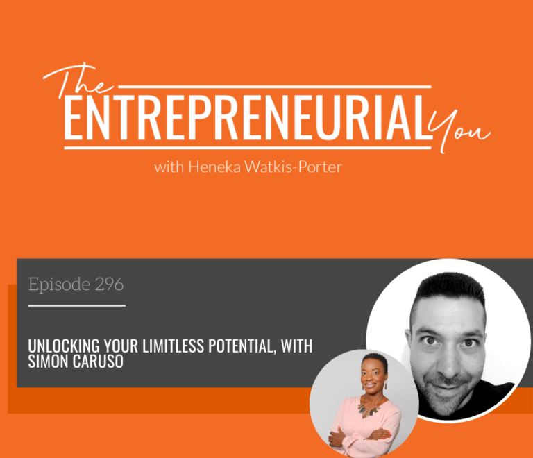 Simon Caruso on The Entrepreneurial You Podcast