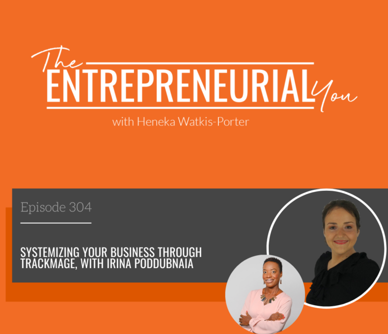 Irina Poddubnaia on The Entrepreneurial You Podcast
