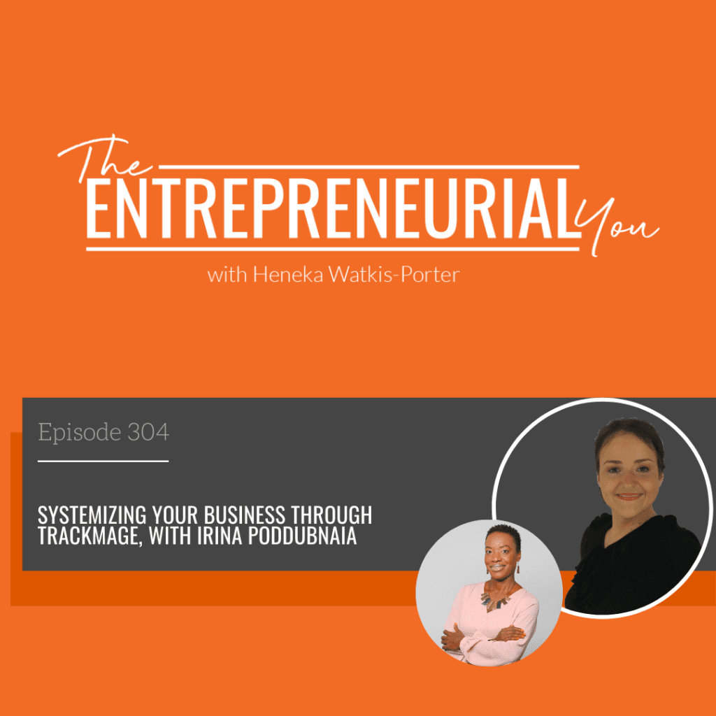 Irina Poddubnaia on The Entrepreneurial You Podcast