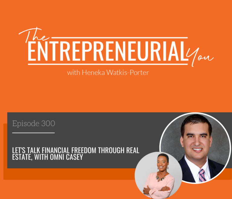 Omni Casey on The Entrepreneurial You Podcast