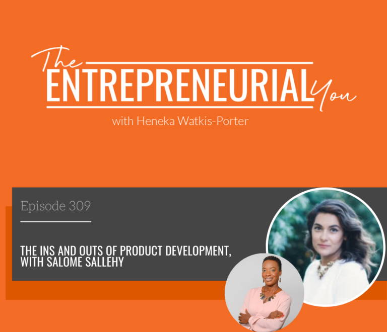 Salome Sallehy on The Entrepreneurial You Podcast