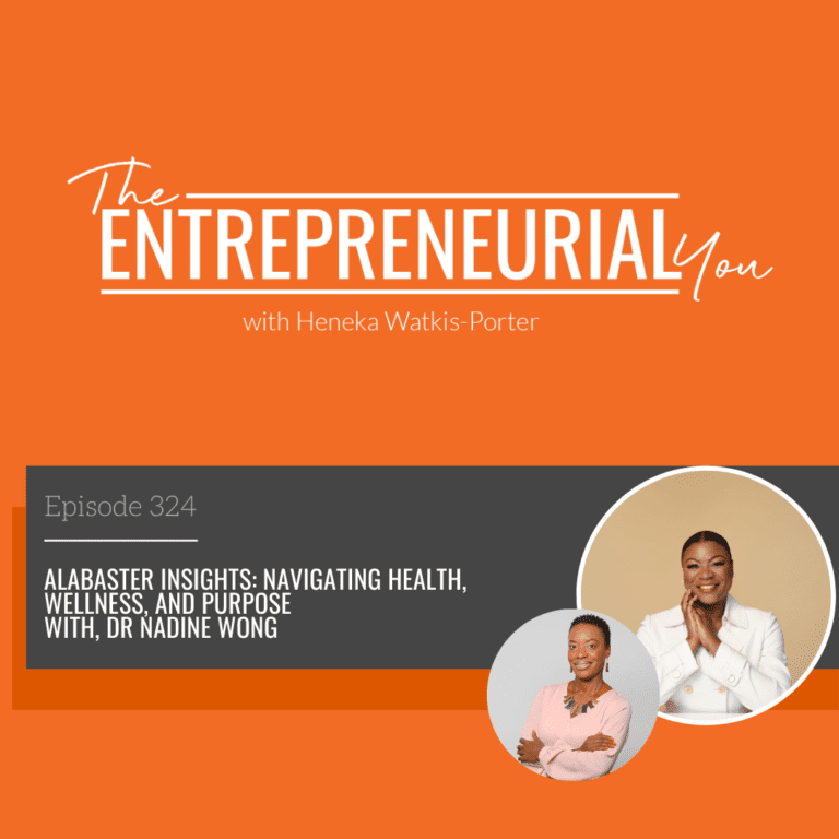 Dr Nadine Wong on The Entrepreneurial You Podcast
