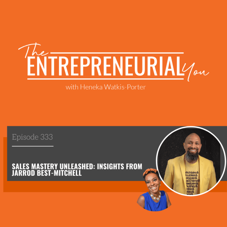 Jarrod Best-Mitchell on The Entrepreneurial You Podcast