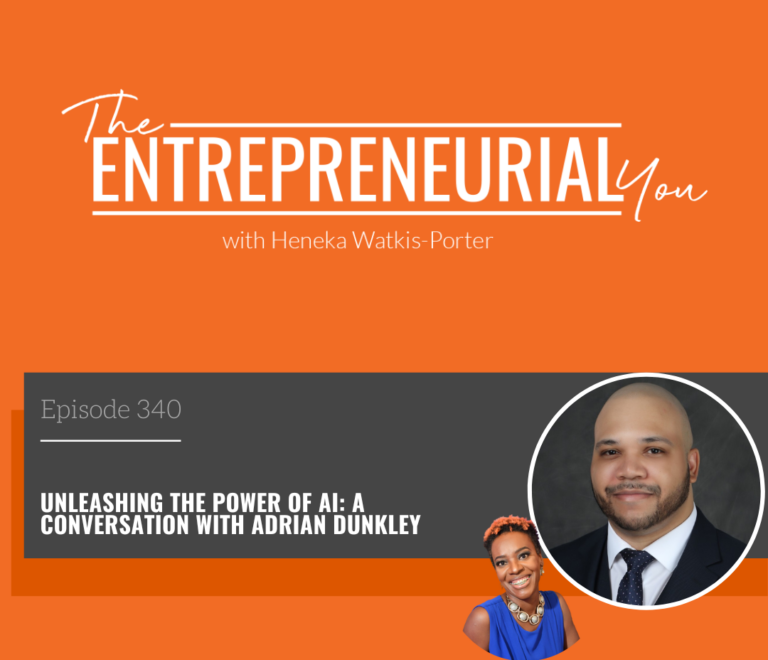 Adrian Dunkley on The Entrepreneurial You Podcast
