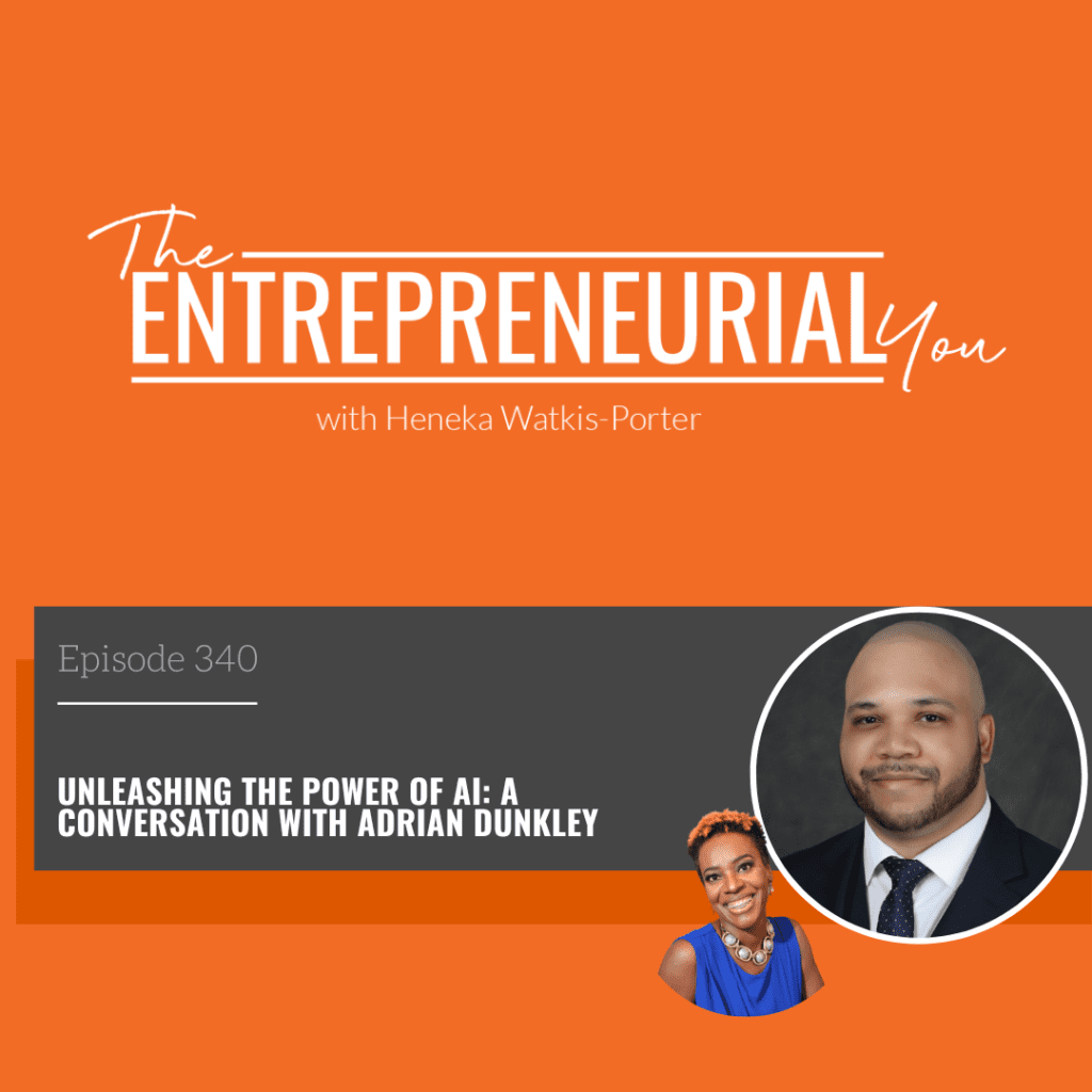 Adrian Dunkley on The Entrepreneurial You Podcast