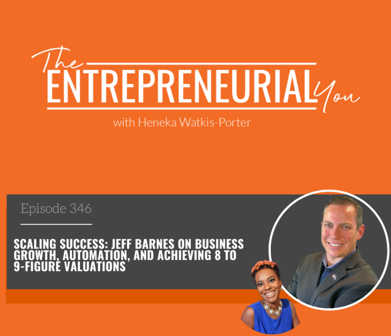 Jeff Barnes on The Entrepreneurial You Podcast