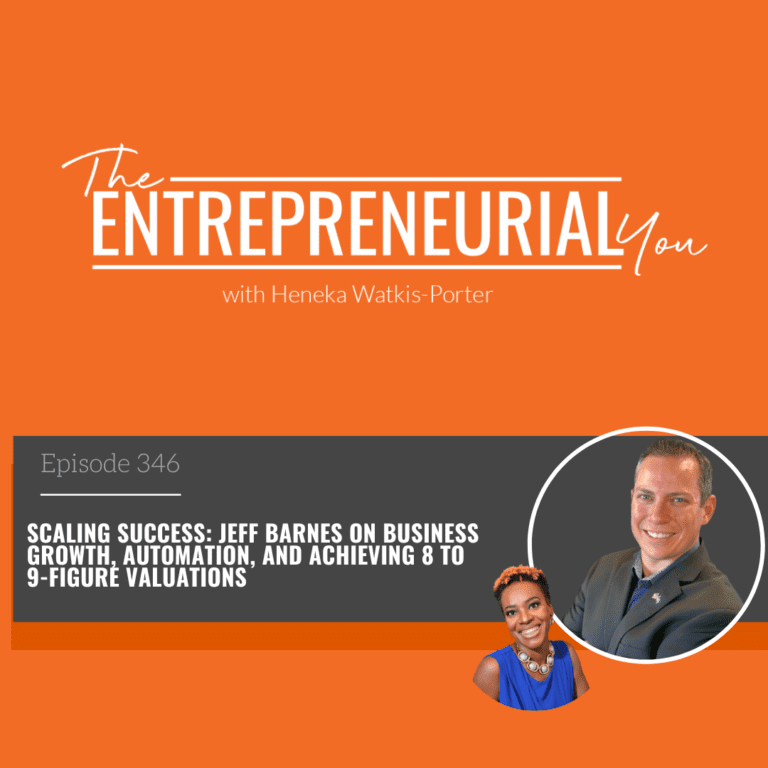 Jeff Barnes on The Entrepreneurial You Podcast