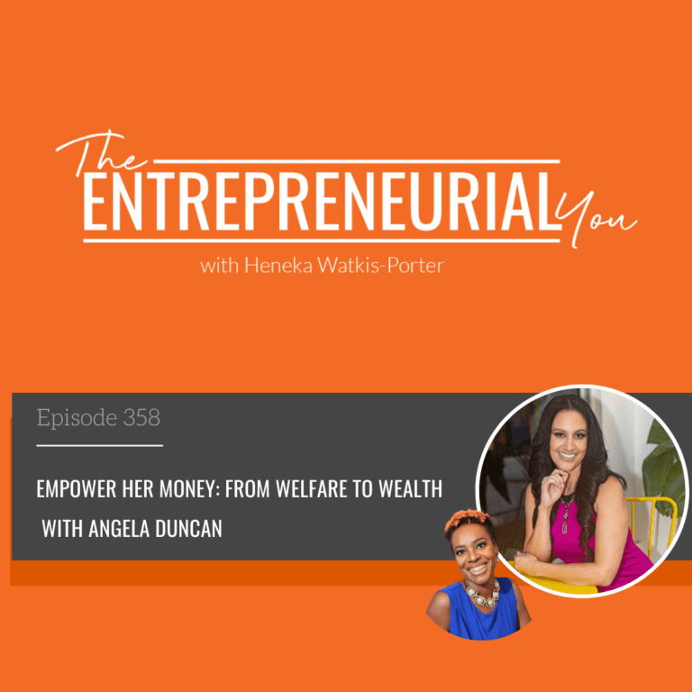 Angela Duncan on The Entrepreneurial You Podcast
