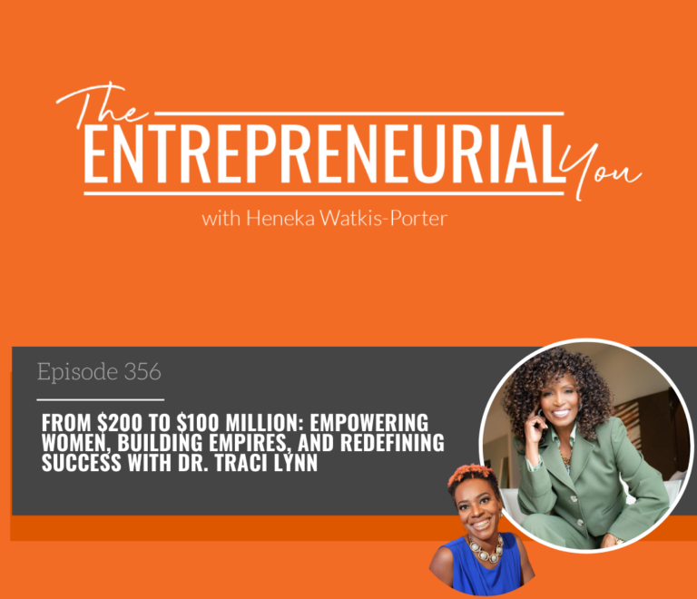 Dr Traci Lynn on The Entrepreneurial You Podcast