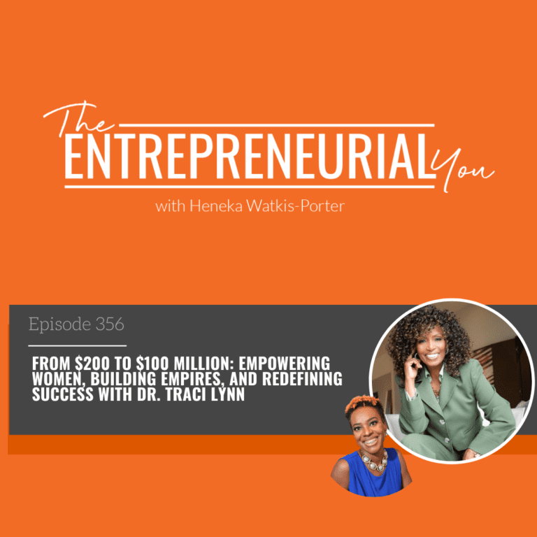 Dr Traci Lynn on The Entrepreneurial You Podcast