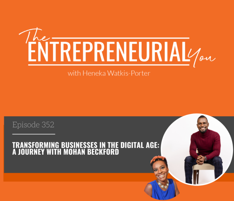 Mohan Beckford on The Entrepreneurial You Podcast
