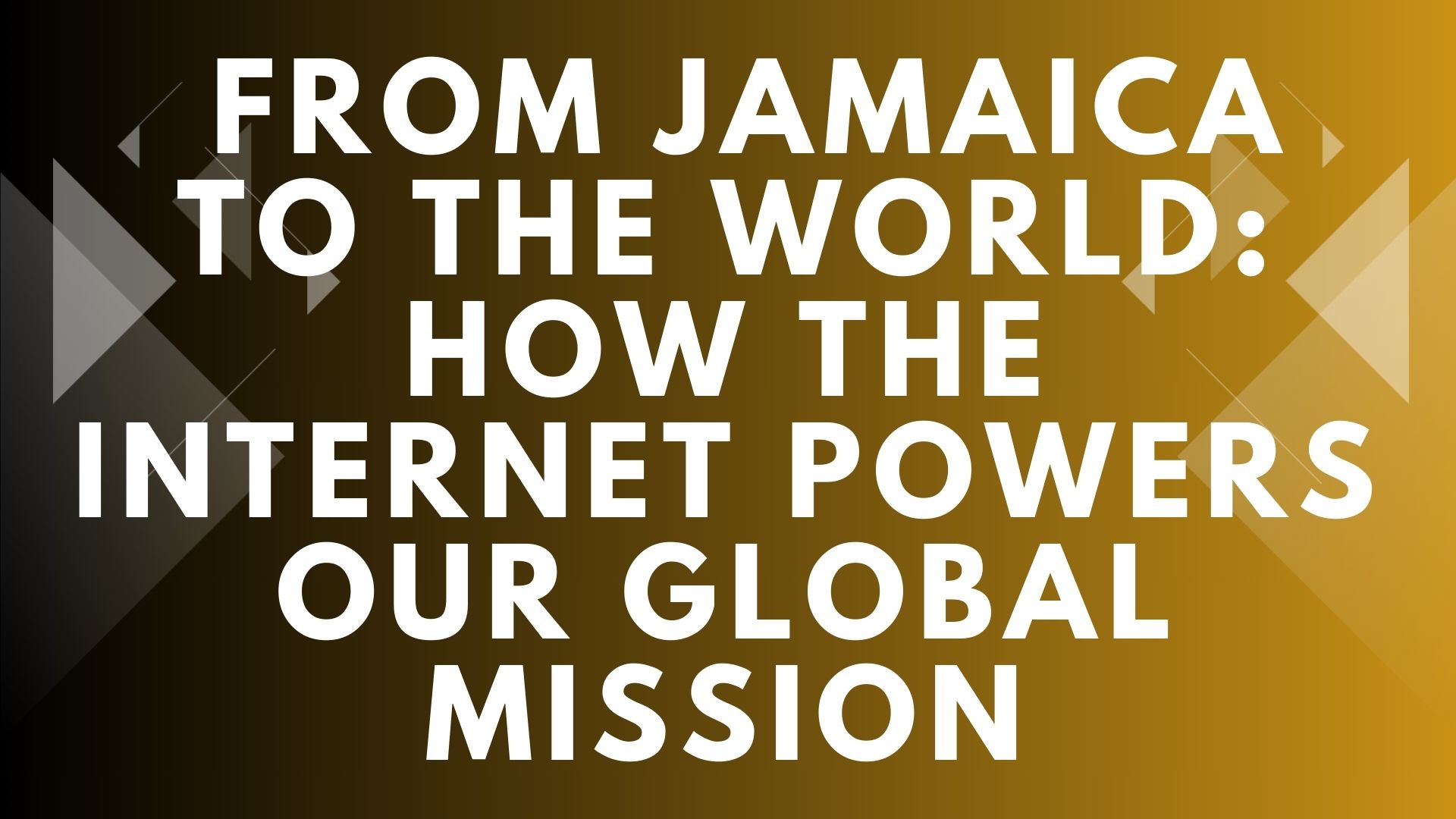 The Internet as a Bridge: Lessons in Global Leadership and Community