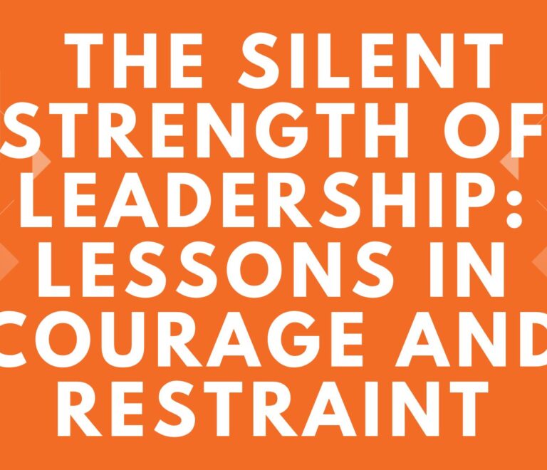 Why I Speak Less (But Say More): A Leader’s Evolution